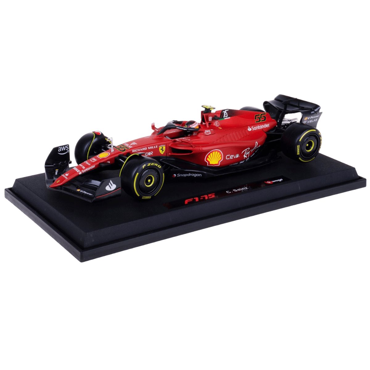 BBURAGO - Auto Formula 1 Ferrari 118 SFR SF-75 2022 Sainz 55