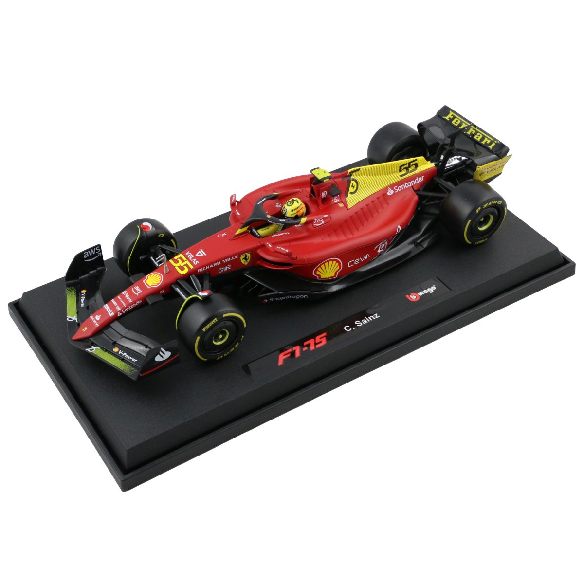 BBURAGO - Auto Formula 1 Ferrari 118 SFR SF-75 2022 Italia GP Sainz 55