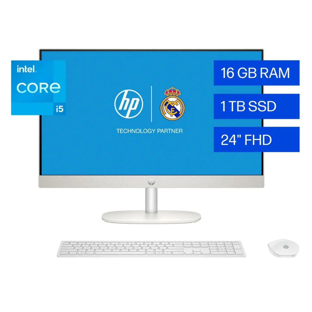 HP - AIO HP 24-cr0354la Core i5-1334U 16GB1TB SSD238FHDWin11BP2F1LA