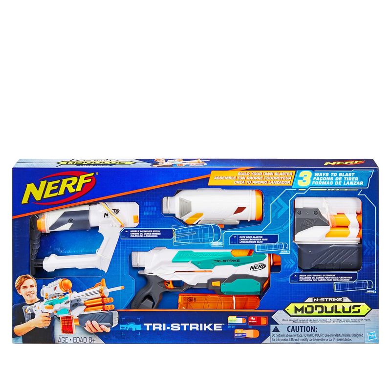 NERF - Lanzador Modulus Tri-Strike