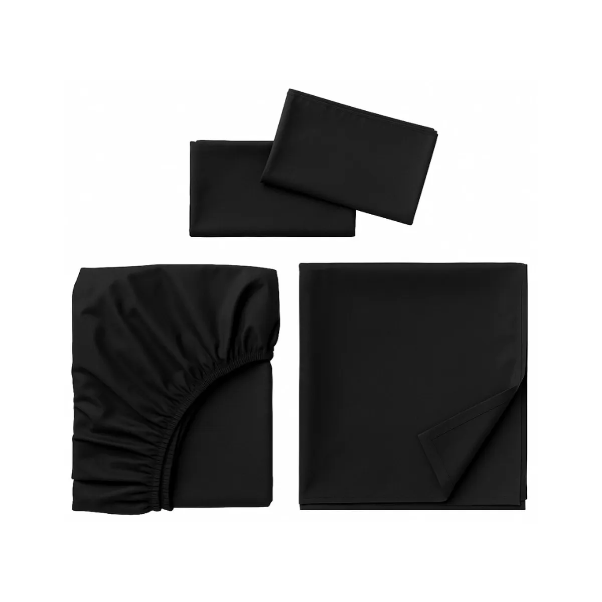 GENERICO - JUEGO DE SÁBANAS QUEEN ALGODÓN