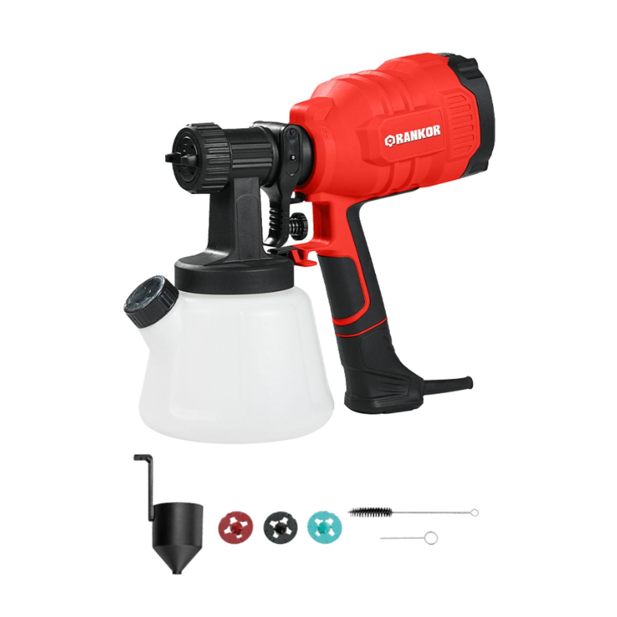 RANKOR - Pistola De Pulverizar Rankor 650w Capacidad 1200ml Rsg65001
