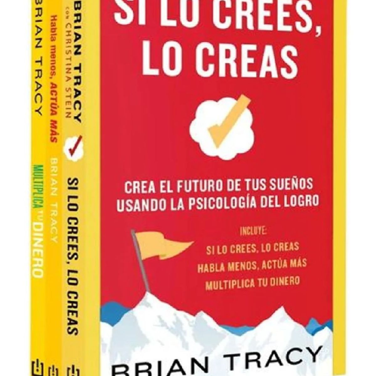 PENGUIN RANDOM HOUSE - Libro Pack Brian Tracy Si lo crees lo creas - Habla menos actúa más - Multiplica tu dinero