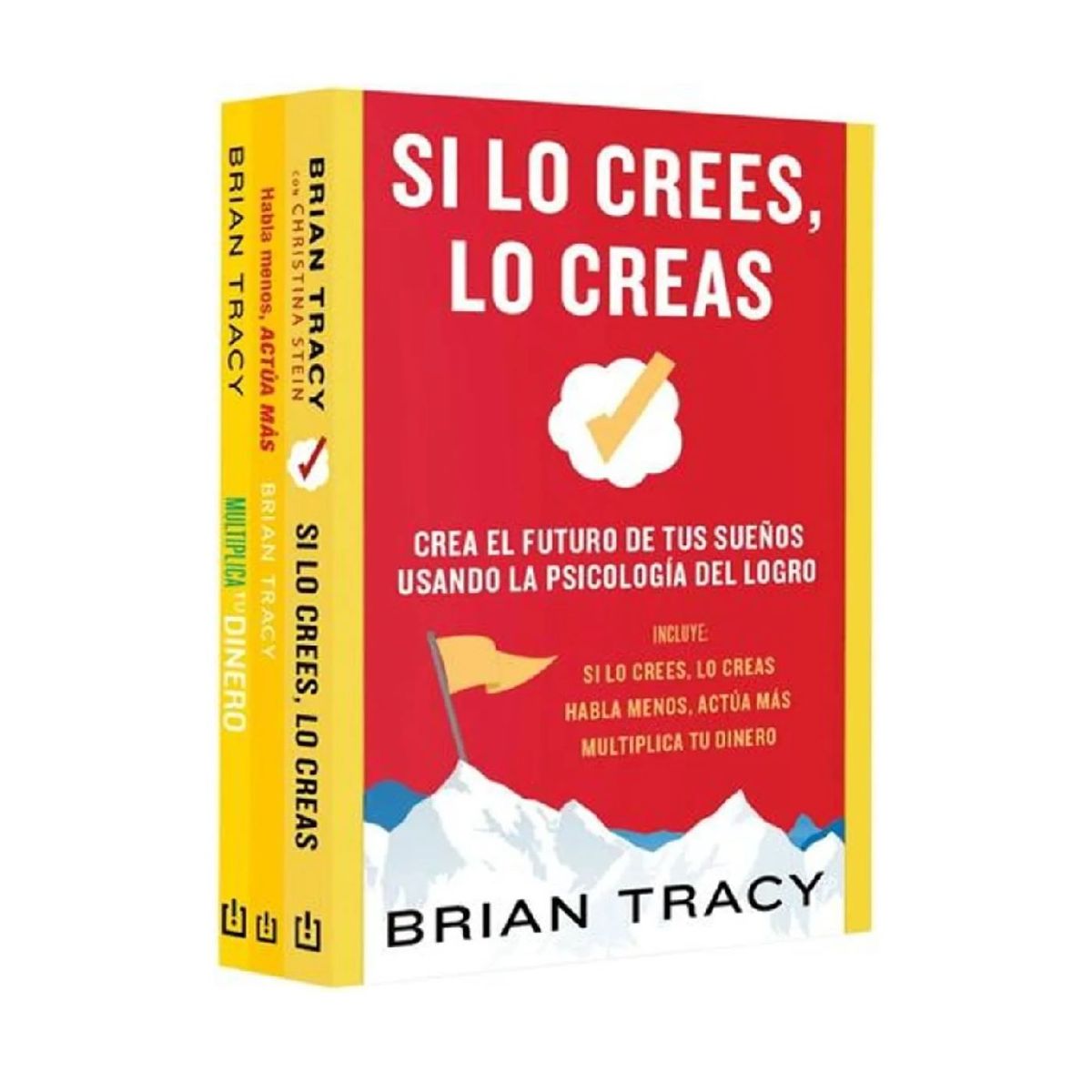 PENGUIN RANDOM HOUSE - Libro Pack Brian Tracy Si lo crees lo creas - Habla menos actúa más - Multiplica tu dinero