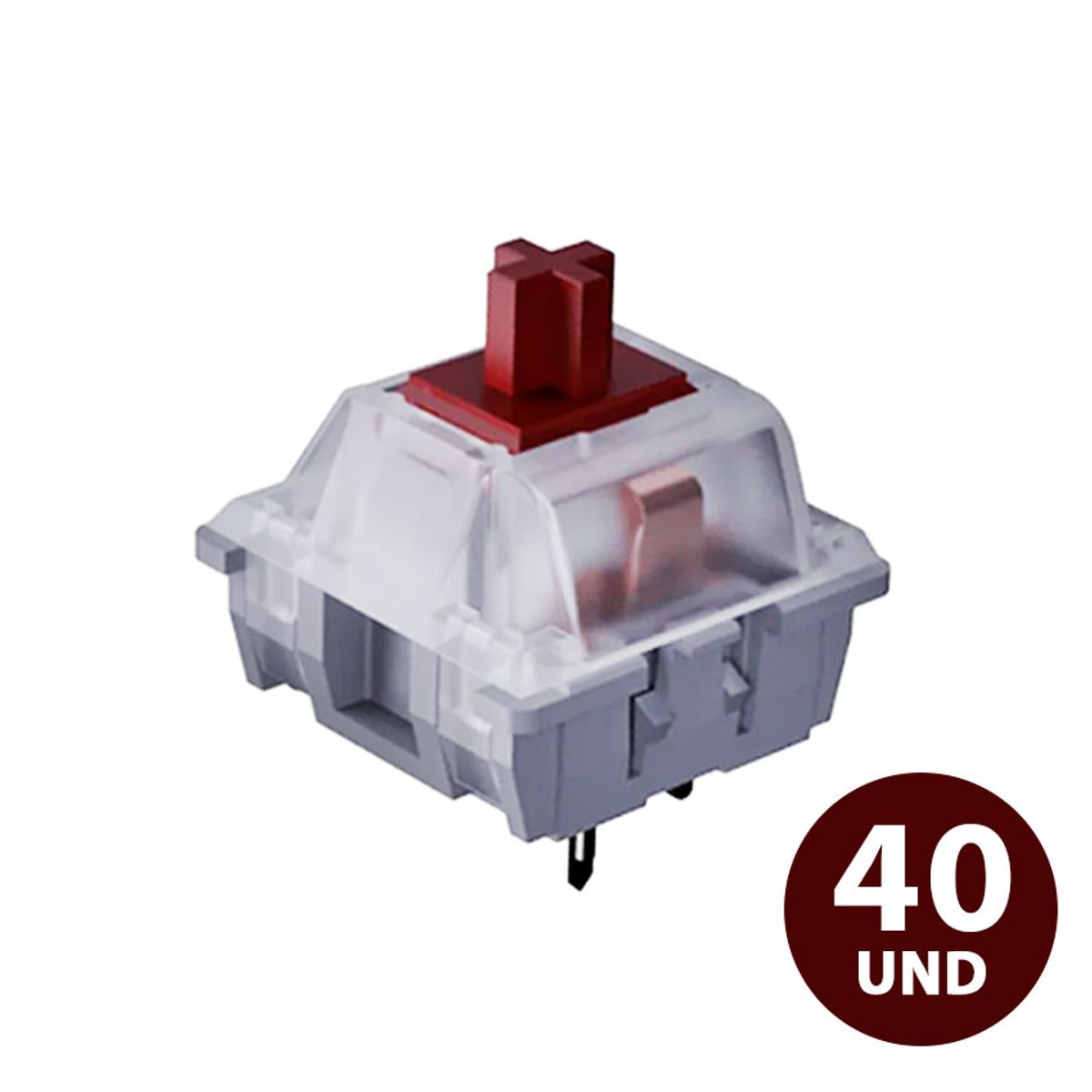 VSG - Switch de teclado VSG Kailh Speed Copper 3 Pines 70M Pulsaciones