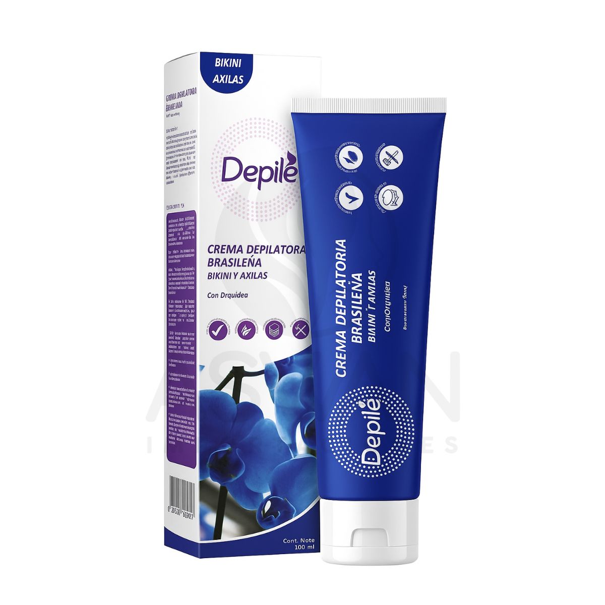 GENERICO - Crema Depilatoria Brasileña Bikini y Axilas 100 ml  Depilé