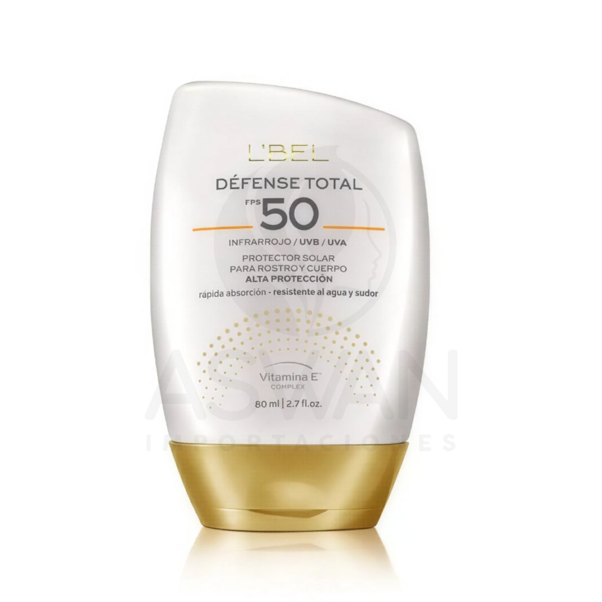 GENERICO - Défense Total Protector Solar para Rostro y Cuerpo 80ml LBEL