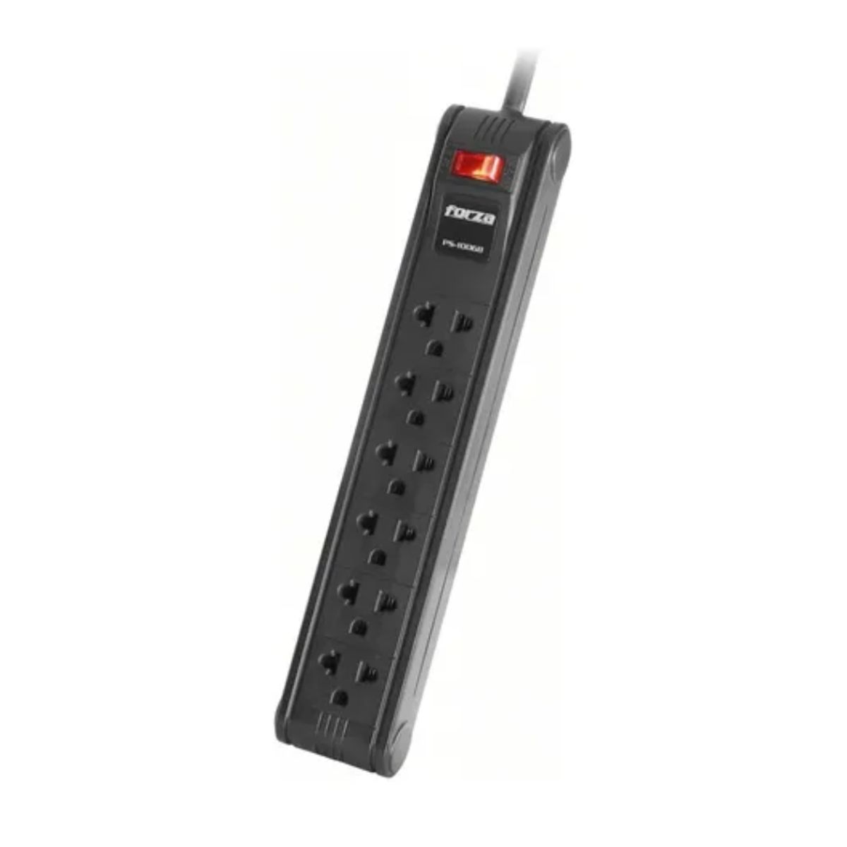 FORZA - Regleta De 6 Tomas Forza Negro 220v Ps-1006b 03 Mtrs