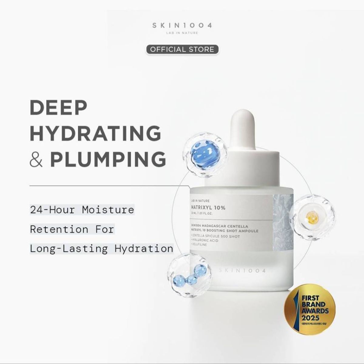 SKIN1004 - SKIN1004 Madagascar Centella Matrixyl 10 Boosting Shot Ampoule 30ml