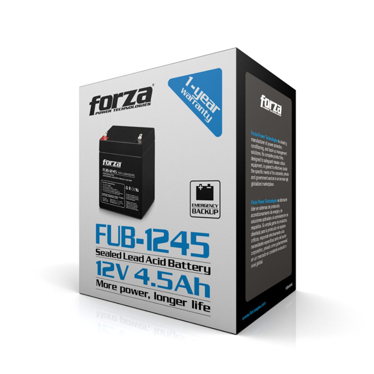 FORZA - FORZA FUB-1245 Bateria recargable 12v 45Ah