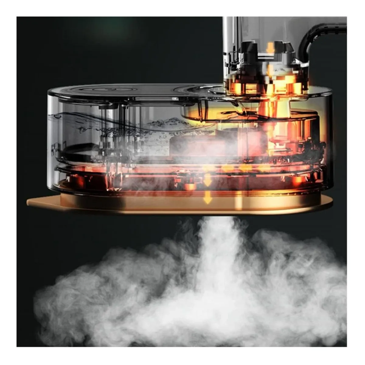 GENERICO - Mini plancha eléctrica a vapor