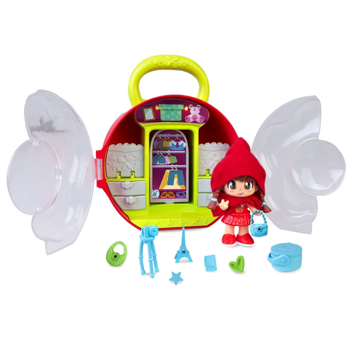 PINYPON - Juguete Muñeca Pinypon Closet Cuentos Caperucita