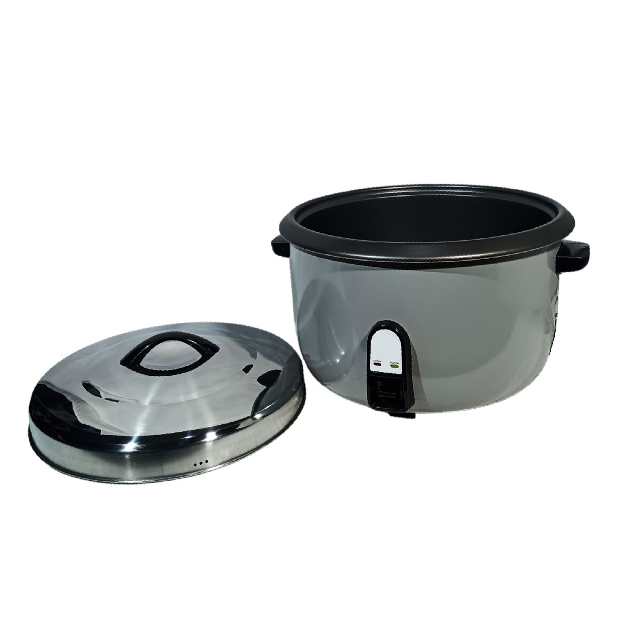 Olla Arrocera Electrica Grande 10 Litros (60 Tazas) Nationalizer Gris, marca NATIONALIZER - Foto 2
