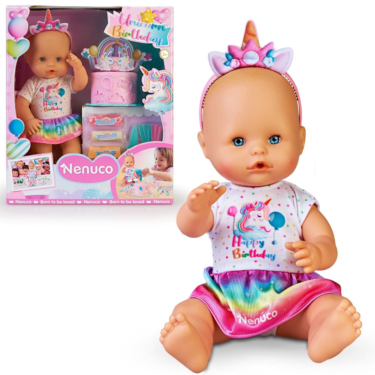 NENUCO - Juguete Muñeca Nenuco Cumpleaños de Unicornio