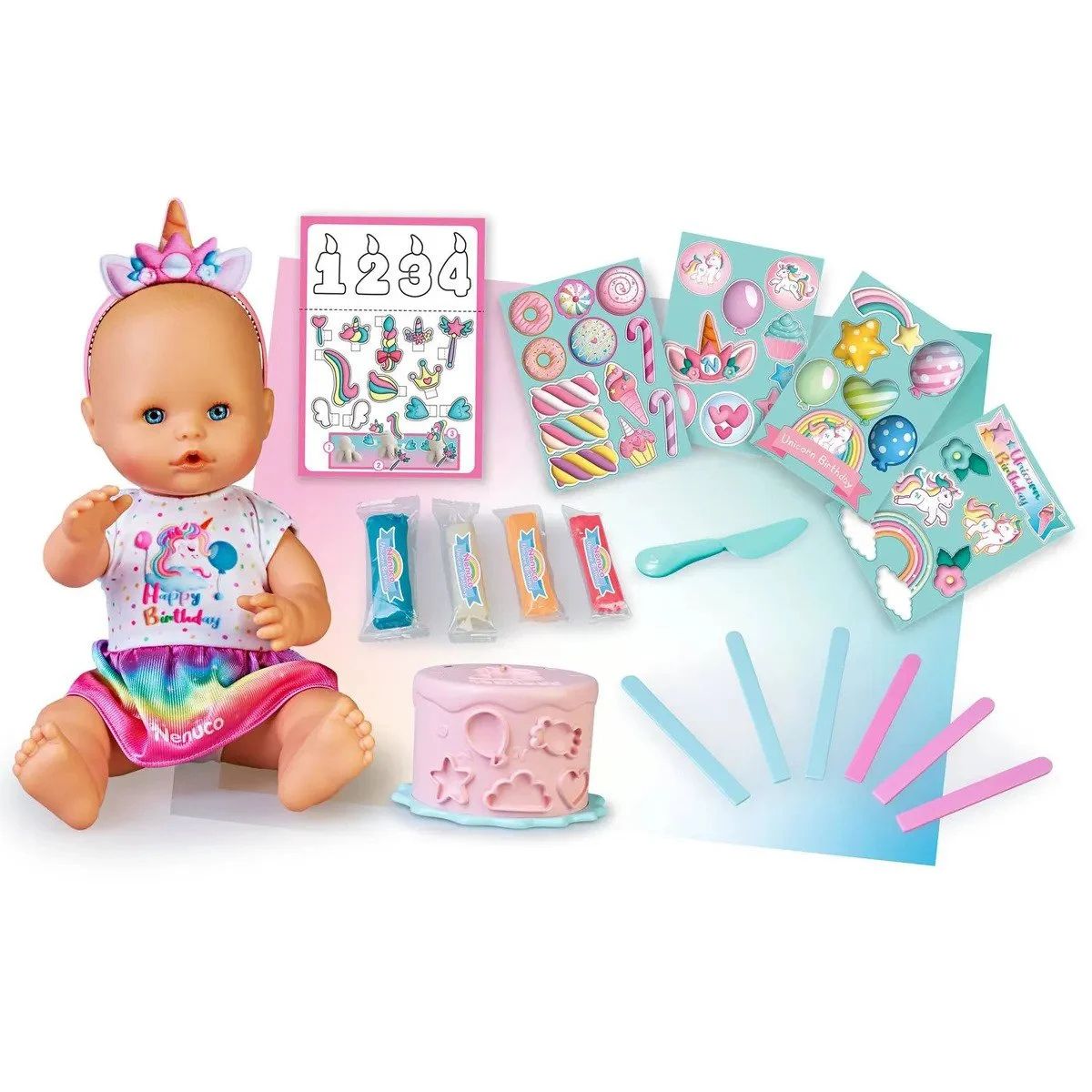 NENUCO - Juguete Muñeca Nenuco Cumpleaños de Unicornio