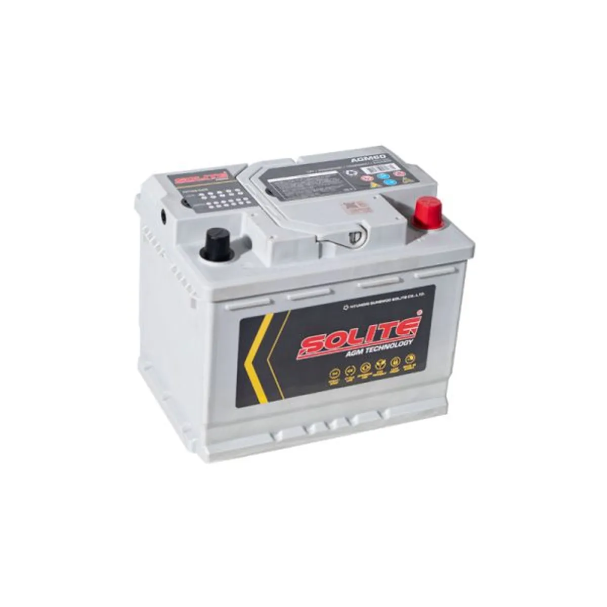 GENERICO - Batería Auto Solite AGM LN2 13 Placas 60Ah/640A