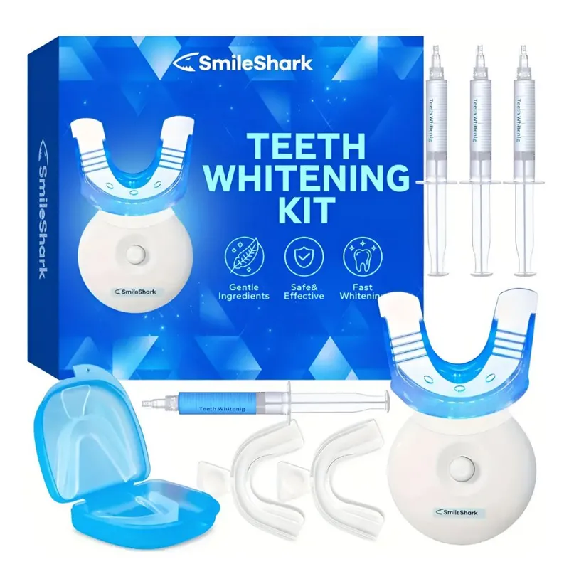 GENERICO - Blanqueador dental SmileShark con luz led