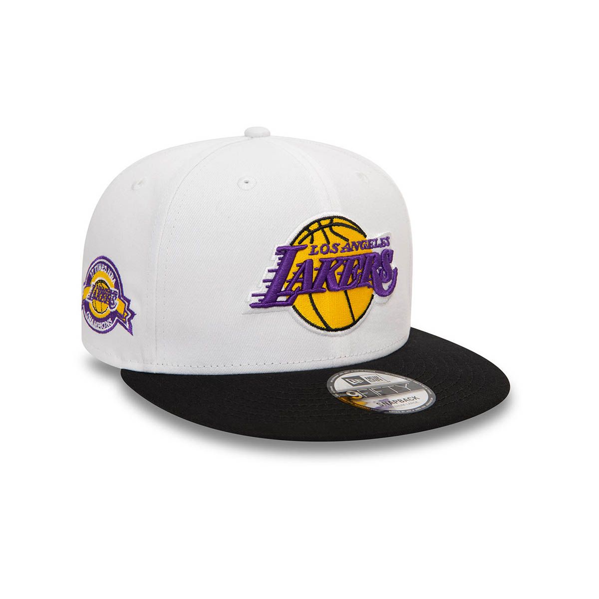NEW ERA - Gorra 9Fifty NBA Los Angeles Lakers White Crown Black