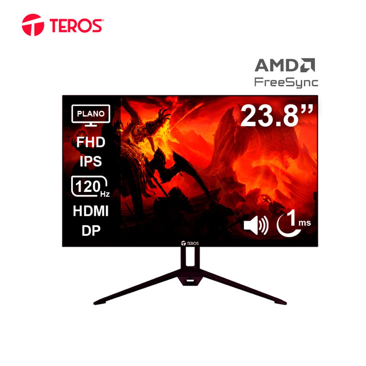 TEROS - MONITOR TEROS TE-2415S 238 IPS FHD 120Hz 1ms