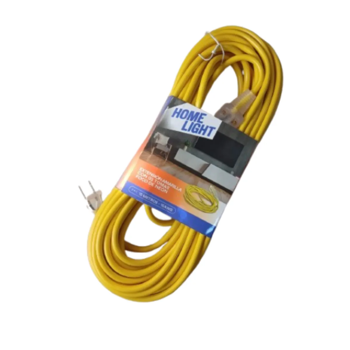 GENERICO - EXTENSIÓN ELÉCTRICA DE 10 METROS CON 3 TOMAS