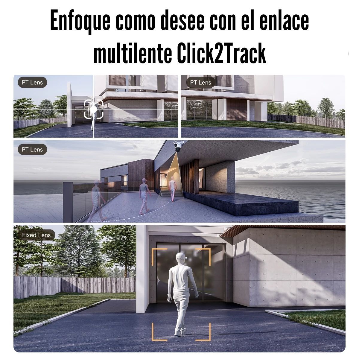 IMOU - IMOU - Cámara WiFi Cruiser Triple 11MP 3MP + 3MP + 5MP IP66 - Blanco