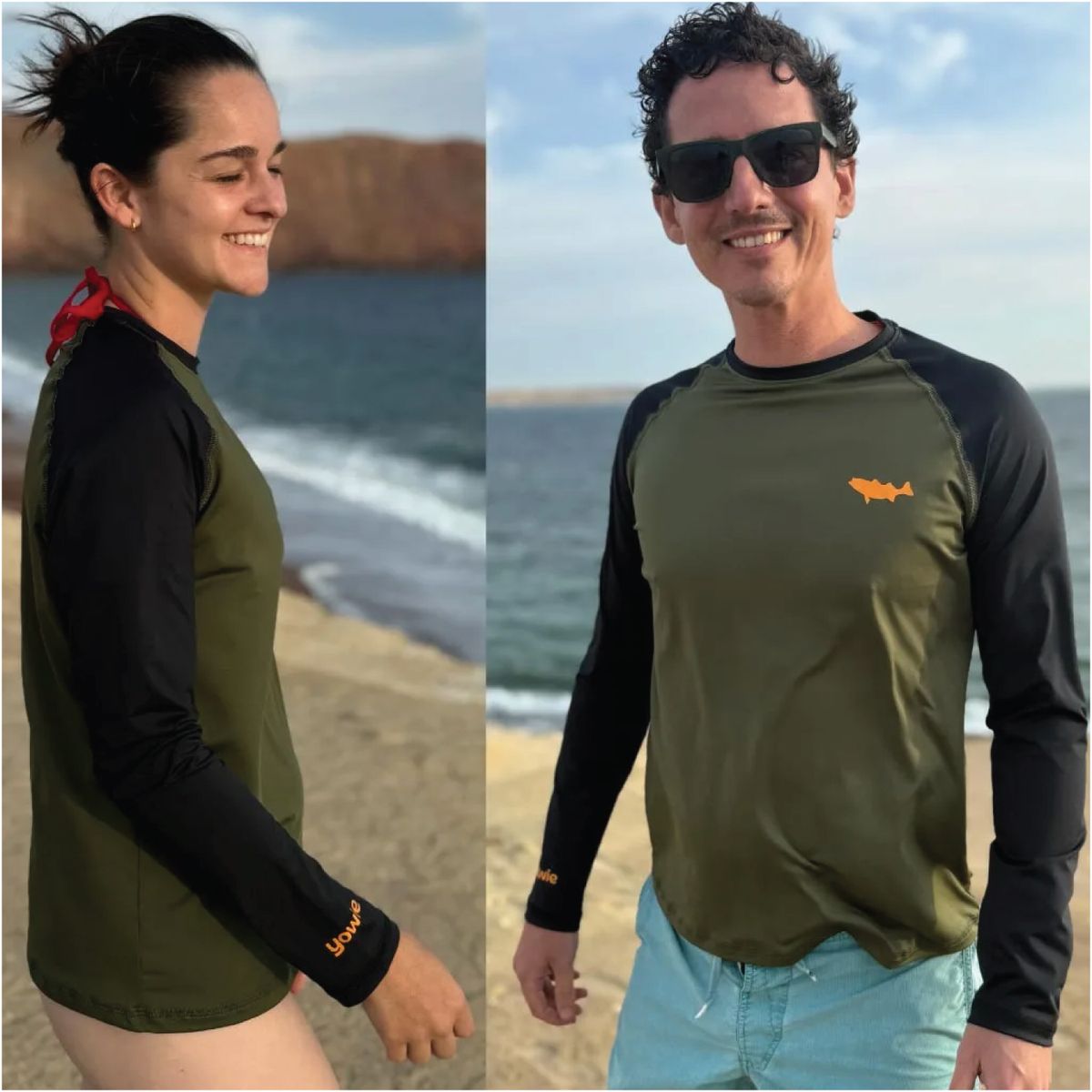 M YOWIE - Camiseta de Licra UV Jungle Commando