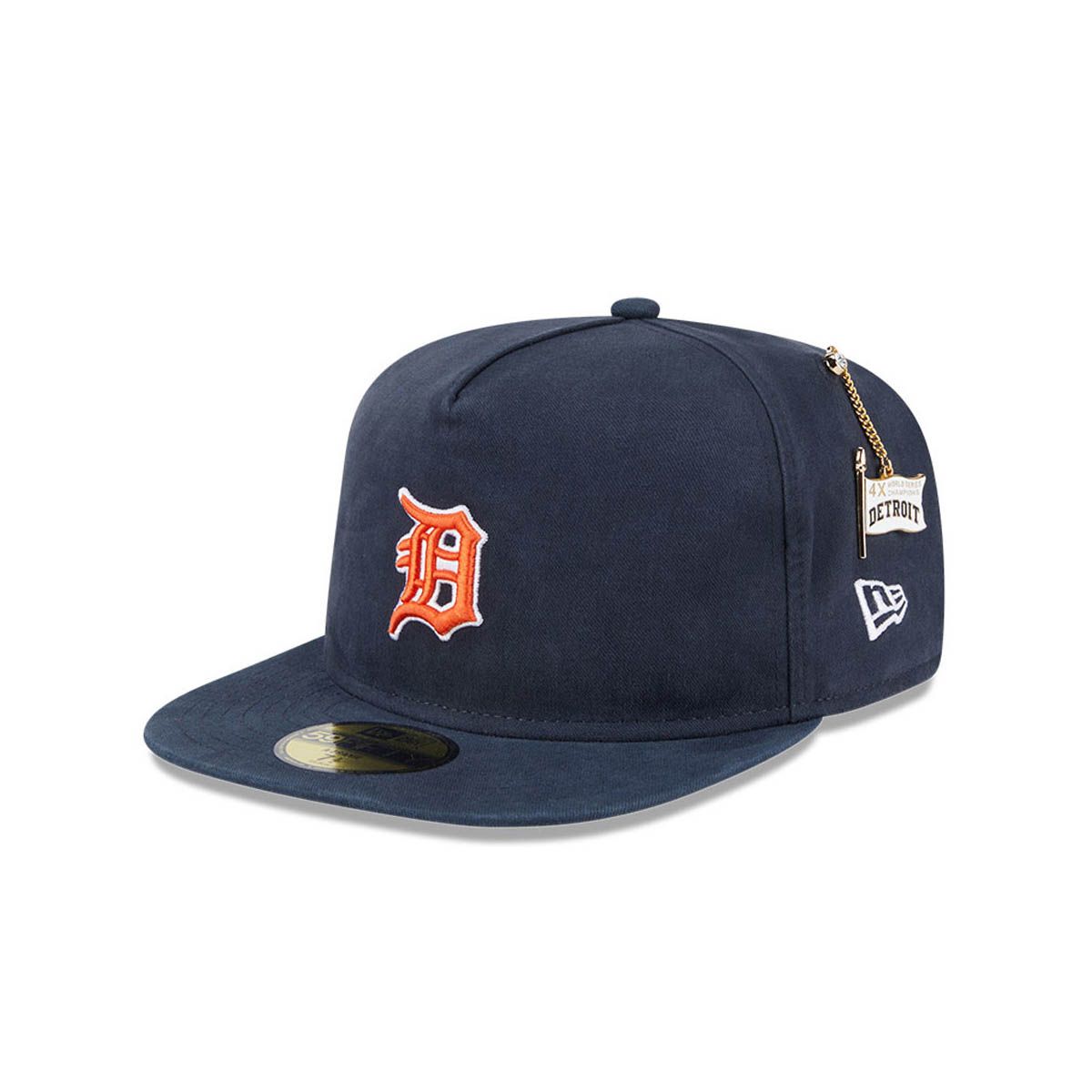 NEW ERA - Gorra 59Fifty MLB D.Tigers Championship Side Flag Black