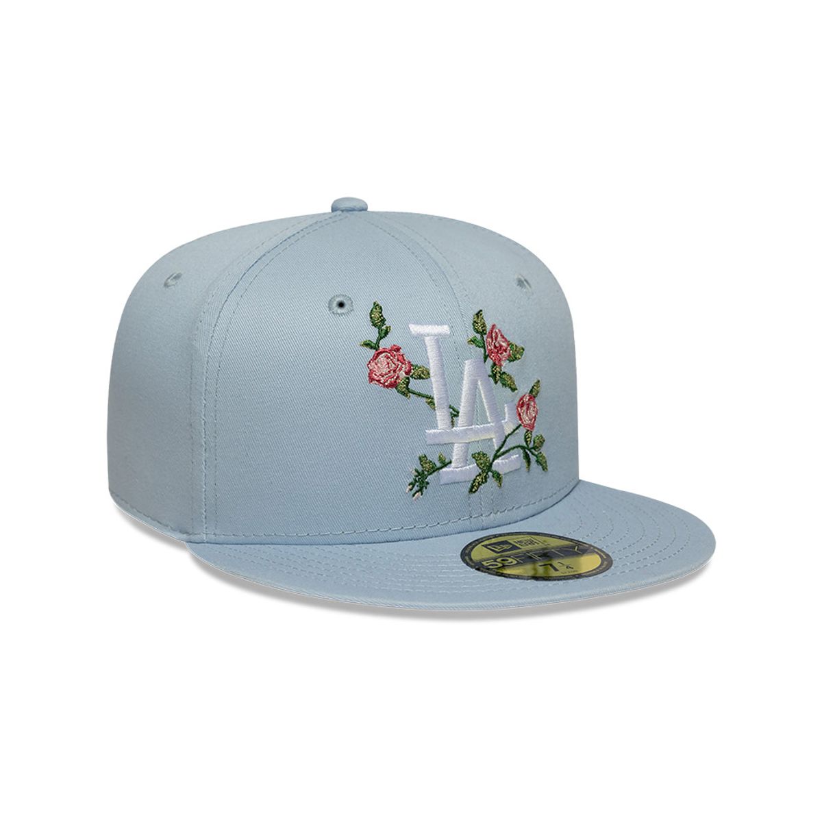 NEW ERA - Gorra 59Fifty MLB Los Angeles Dodgers MLB Floral Pastel Blue