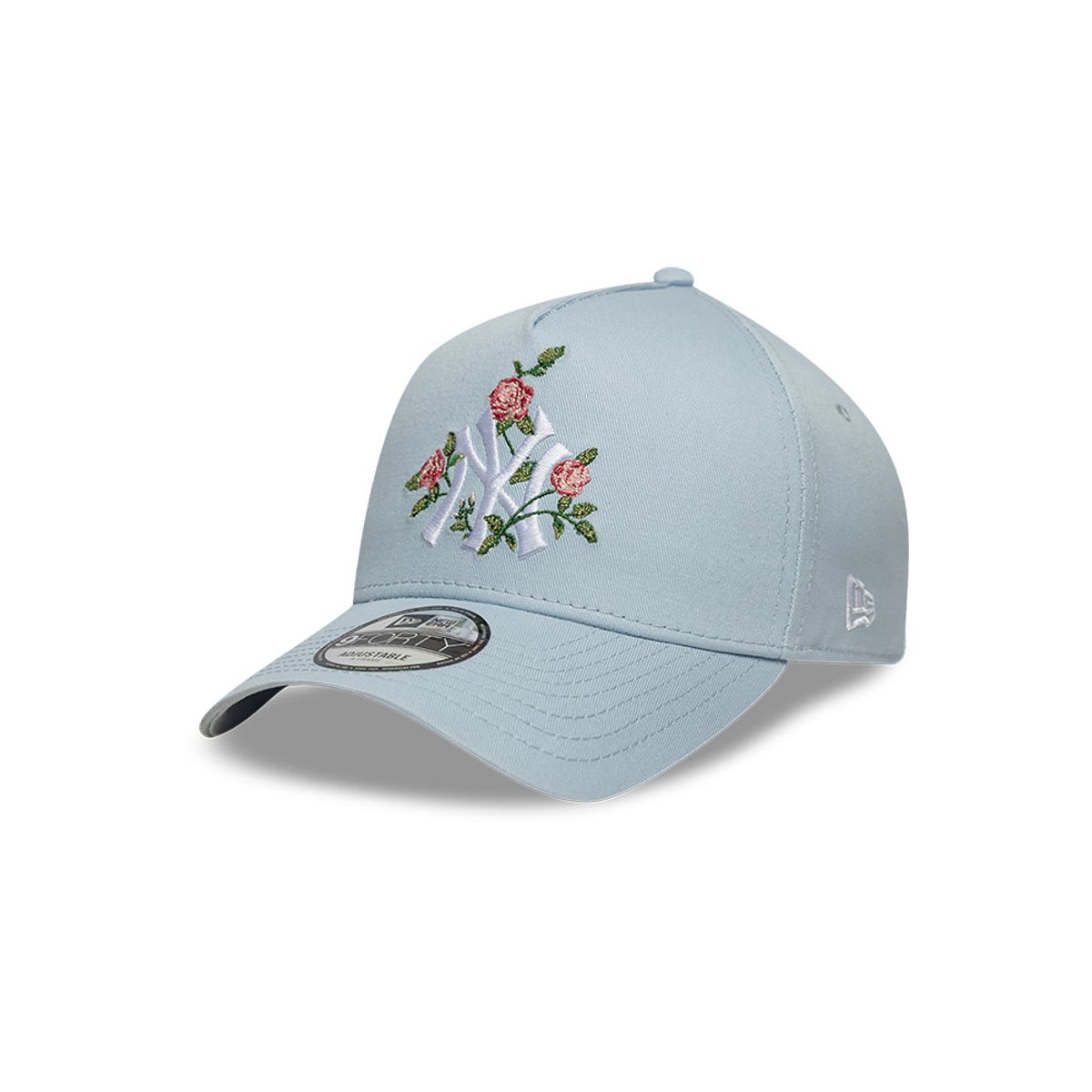 NEW ERA - Gorra 9Forty MLB  New York Yankees Mlb Floral Pastel Blue