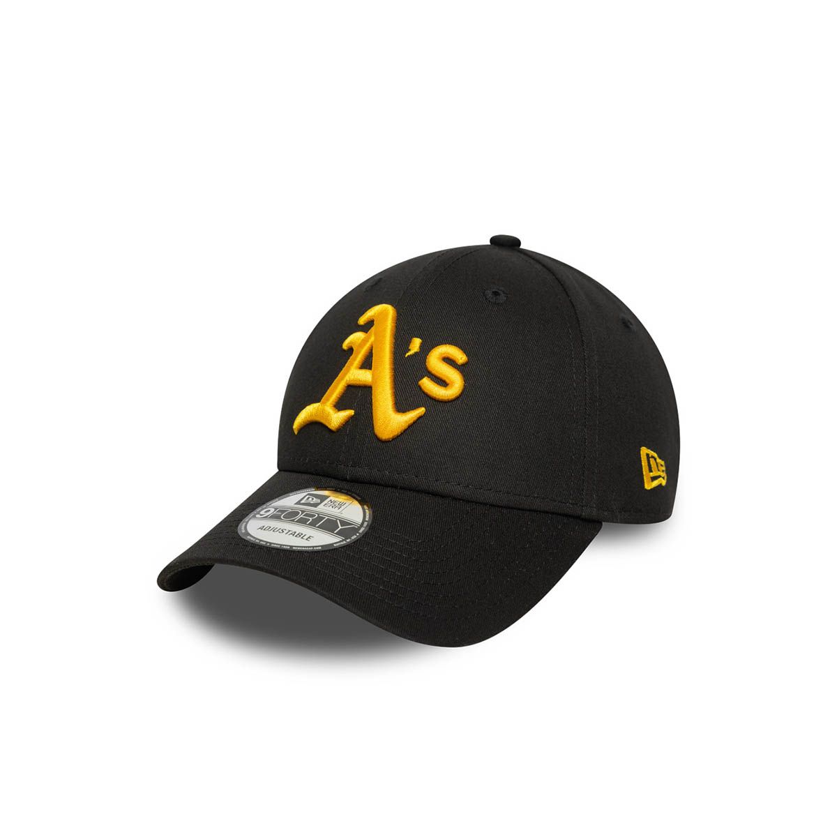 NEW ERA - Gorra 9Forty MLB Oakland Athletics Side Patch Black