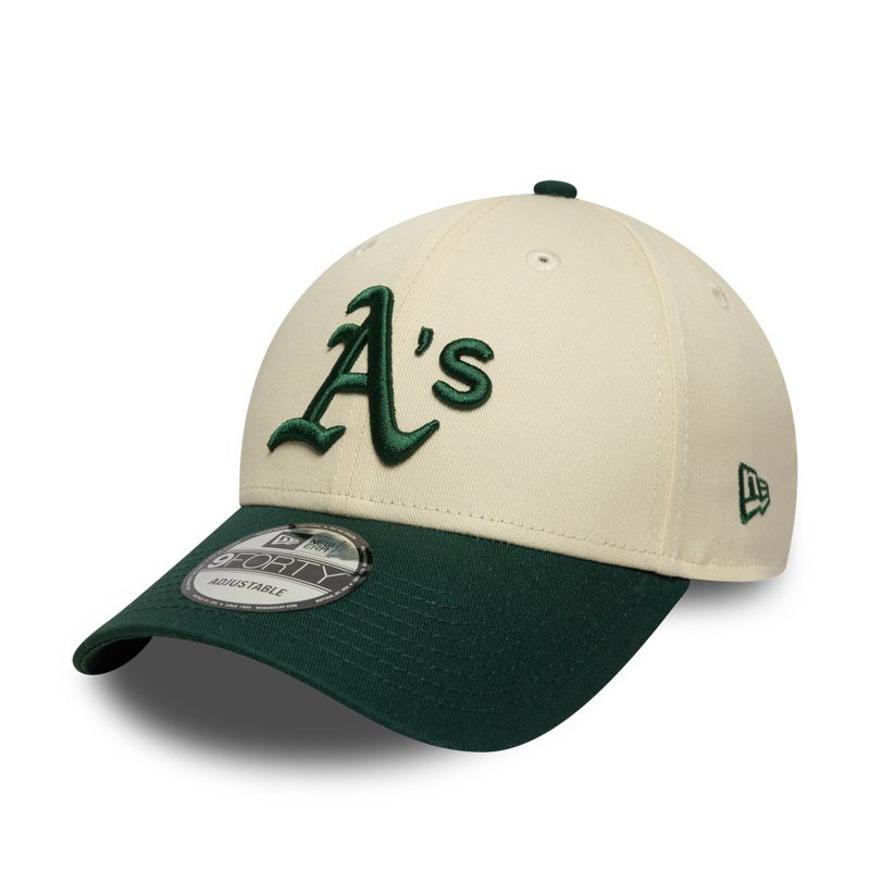NEW ERA - Gorra 9Forty MLB  Oakland Athletics Colour Block Light Beige