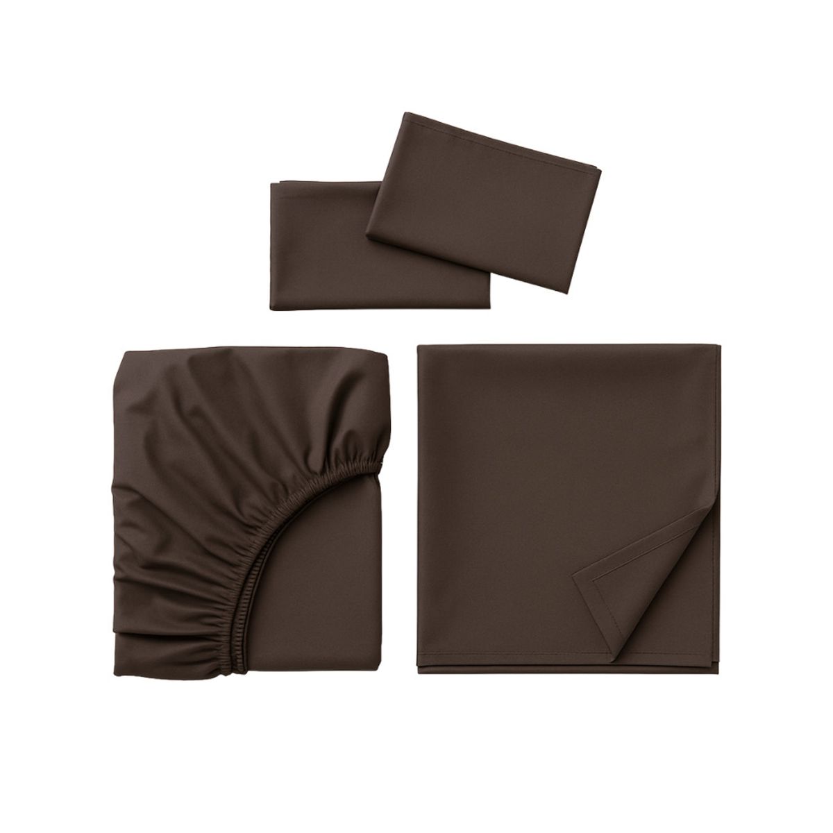 GENERICO - JUEGO DE SÁBANAS 2 PLAZAS ALGODÓN PLUS SIZE