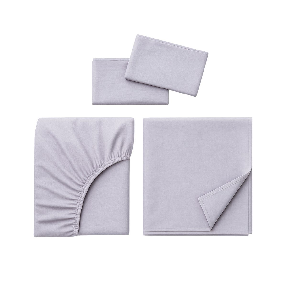 GENERICO - JUEGO DE SÁBANAS 2 PLAZAS ALGODÓN PLUS SIZE