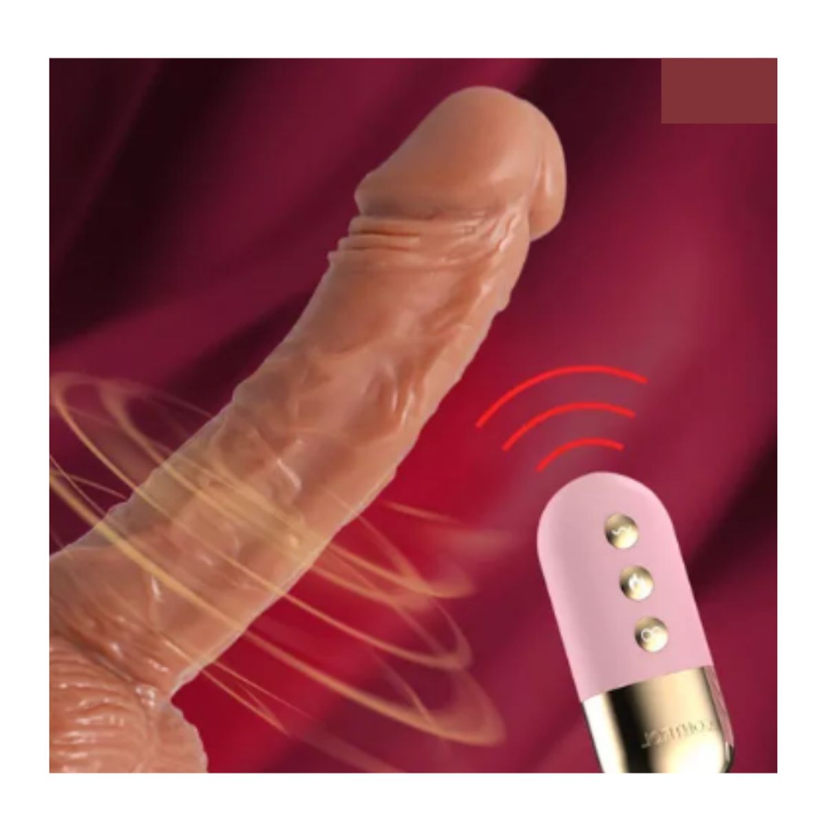 GENERICO - CONSOLADOR REALISTA ADHERENTE CON CONTROL