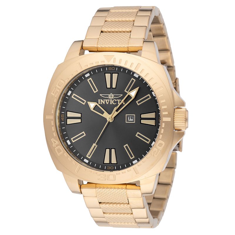 INVICTA - Reloj Invicta Speedway para hombre - 46 mm, dorado (48934)
