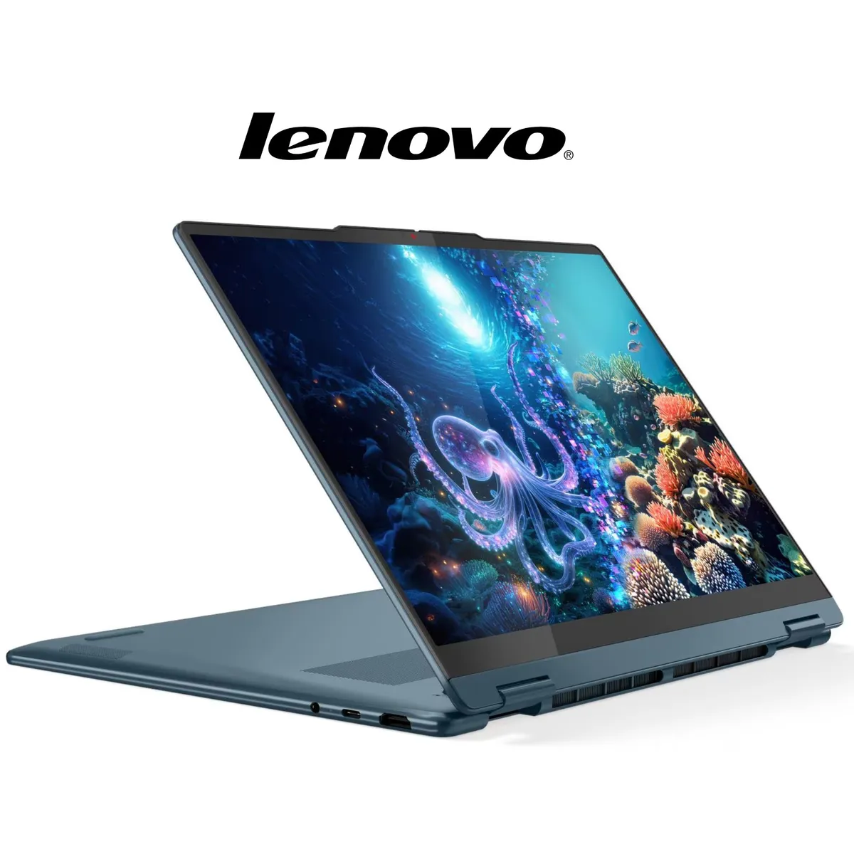 LENOVO - Laptop Lenovo Yoga 7 2-in-1 14AKP10 14” OLED, Táctil, Ryzen AI 7-350, Ram 32GB, Ssd 1TB, Win 11 Home
