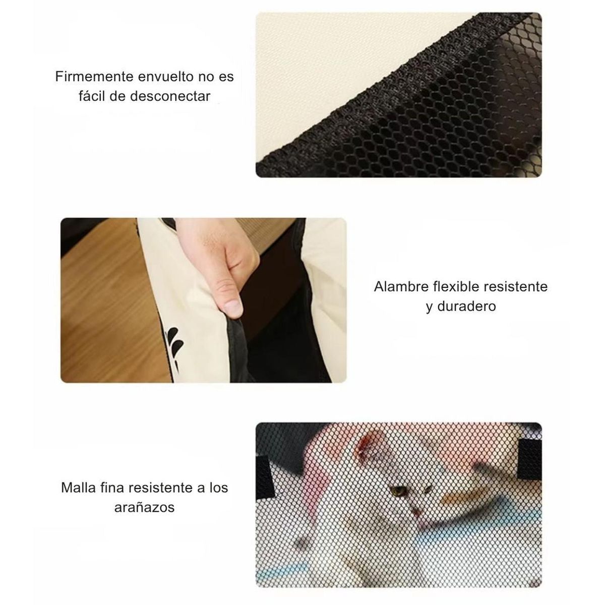 GENERICO - Corral Cama para Mascotas Amplio Plegable Portátil Rojo