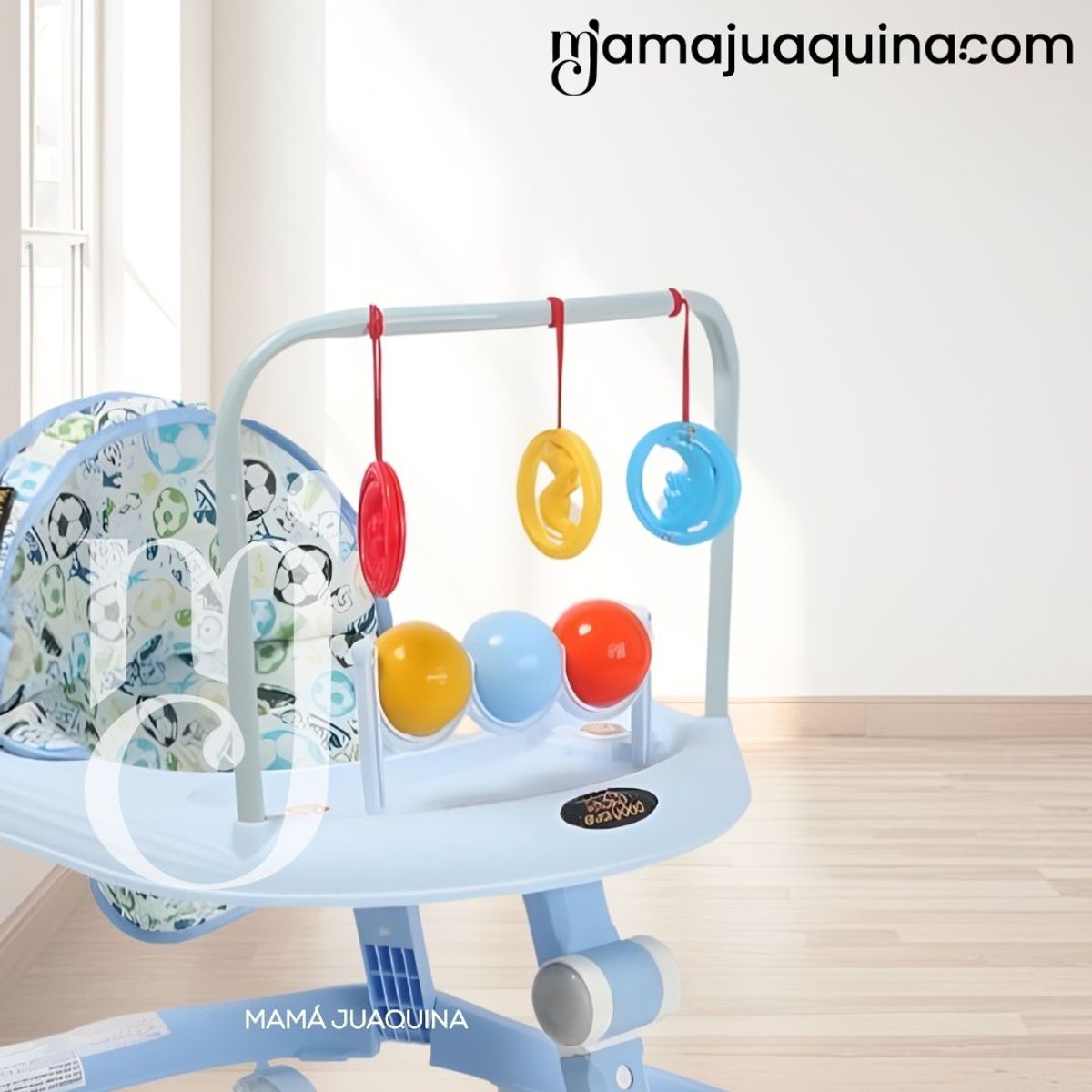 BABY - Andador Plegable «BING BOONG» Edición de Lujo Blue