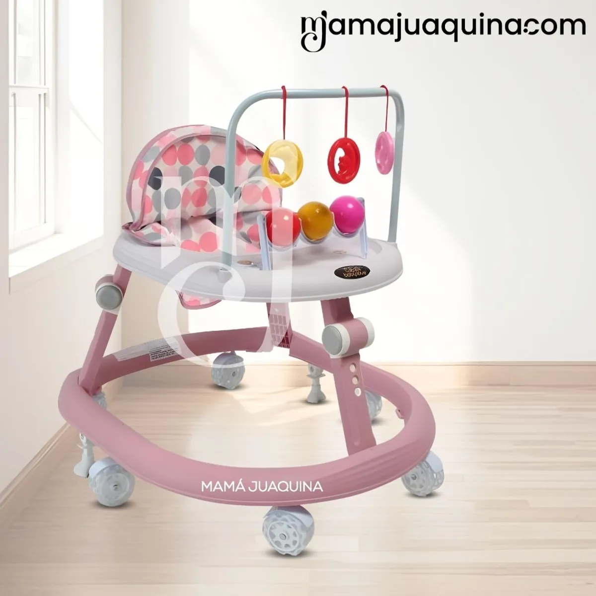 BABY - Andador Plegable «BING BOONG» Edición de Lujo Pink