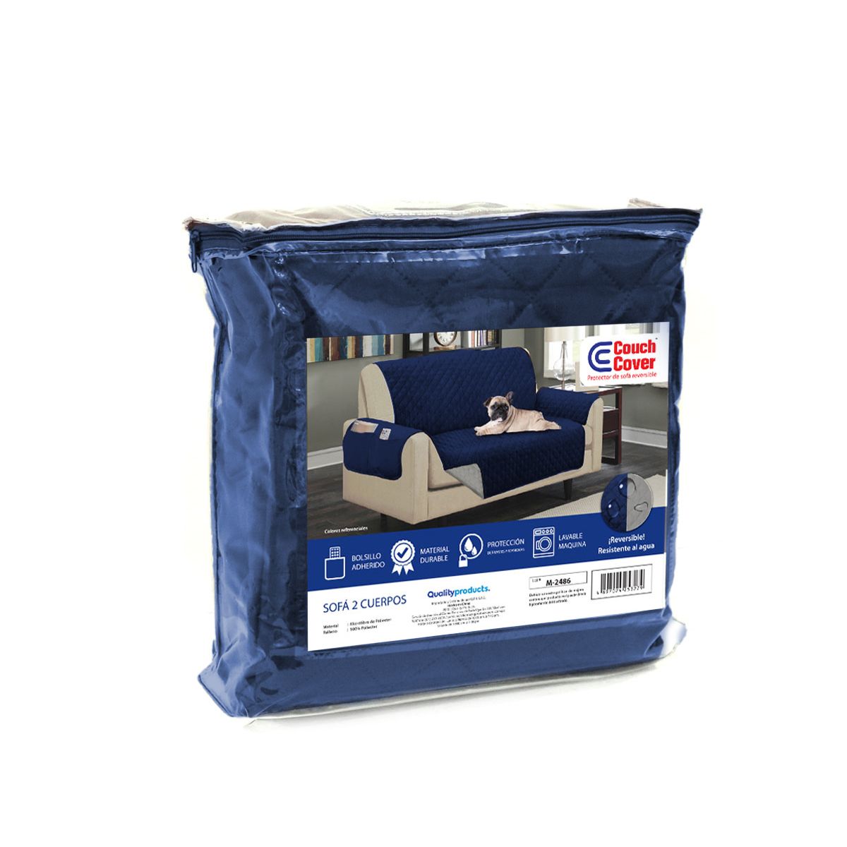 QUALITY PRODUCTS - Cobertor de Sofá de 2 Cuerpos - Couch Cover