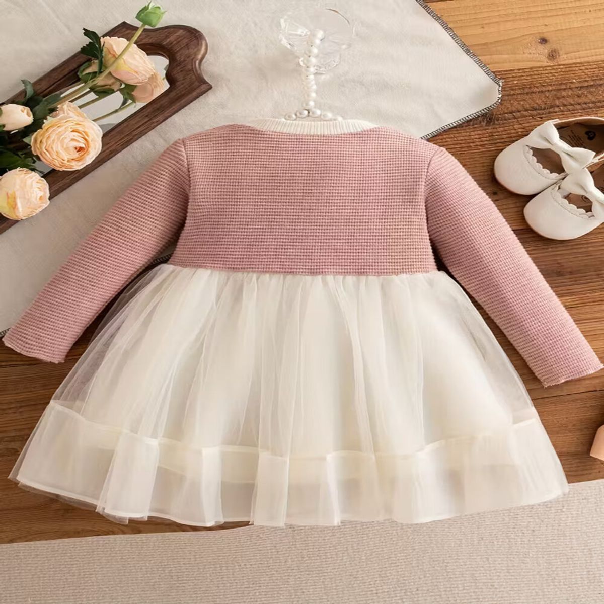 GENERICO - VESTIDO PARA NIÑA BEBE DE NAVIDAD