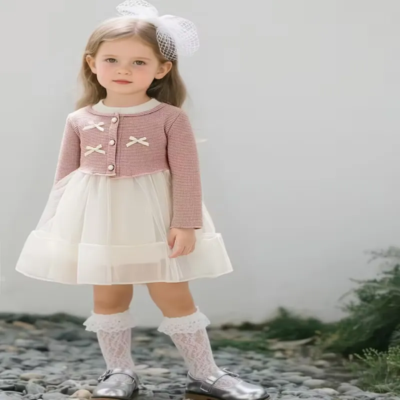 GENERICO - VESTIDO PARA NIÑA BEBE DE NAVIDAD