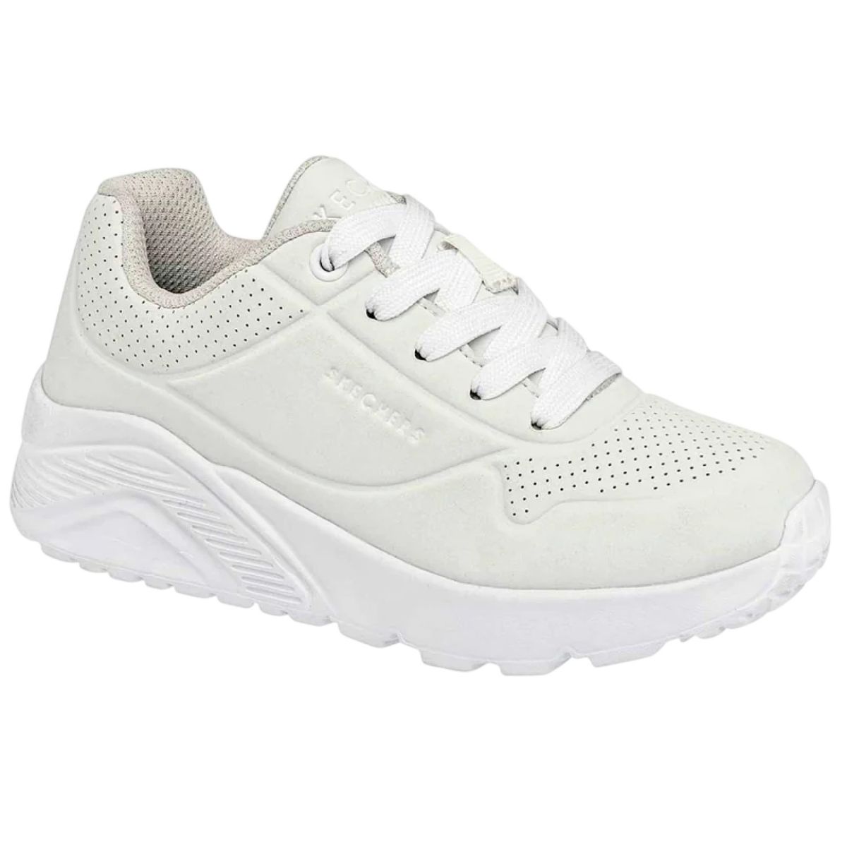 SKECHERS - Zapatilla Skechers Uno Lite Delodox 403694lw Blanco Niña