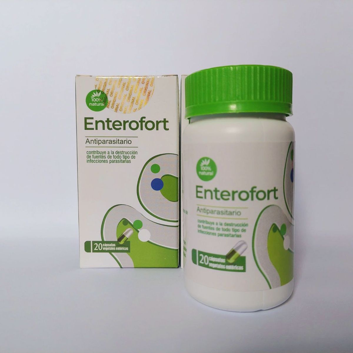 GENERICO - ENTEROFORT SUPLEMENTO ALIMENTICIO  PACK X2
