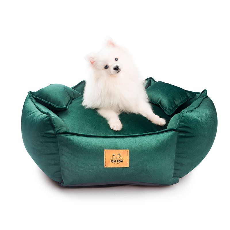 GENERICO - CAMA PREMIUM HEXAGONAL TALLA L - VERDE