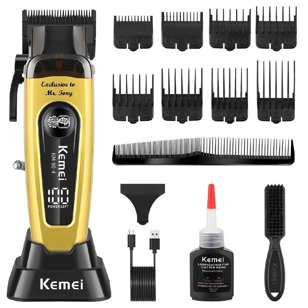 KEMEI - Maquina de cortar cabello Profesional KEMEI 90