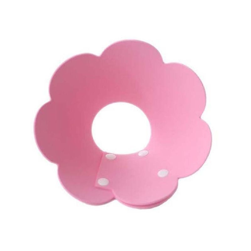 GENERICO - Cono isabelino flor rosada perros y gatos pequeños S