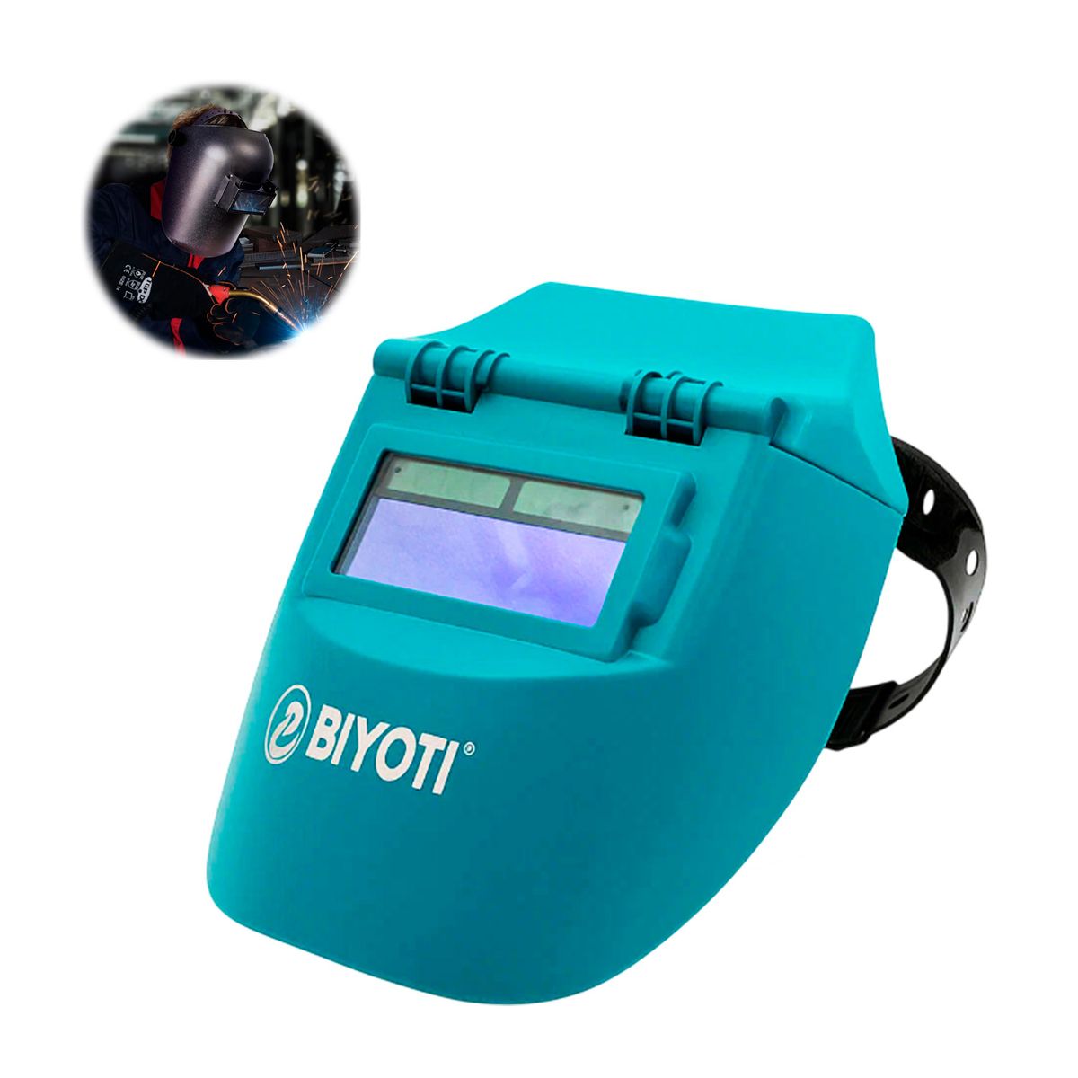 GENERICO - Careta De Soldadura Con Oscurecimiento Din11 - 12 Protección