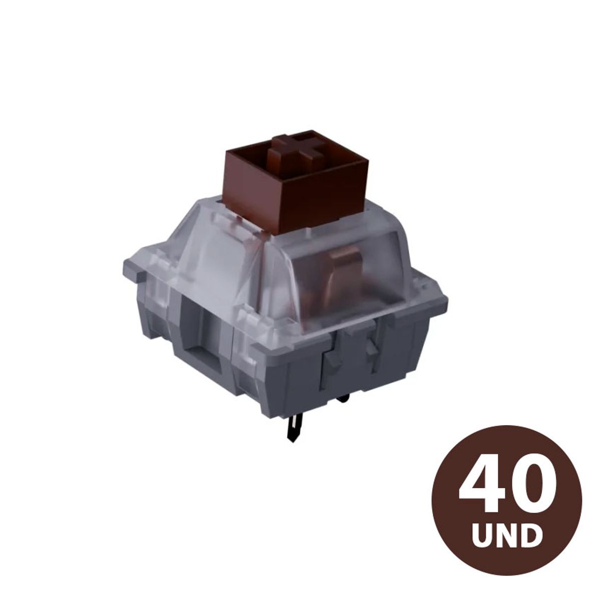 VSG - Switch VSG Kailh Box Brown 3 Pines Táctil para Teclado Mecánico