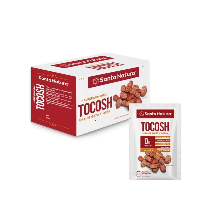 SANTA NATURA - Batido Tocosh con Uña de Gato y Muña Santa Natura 75 gr